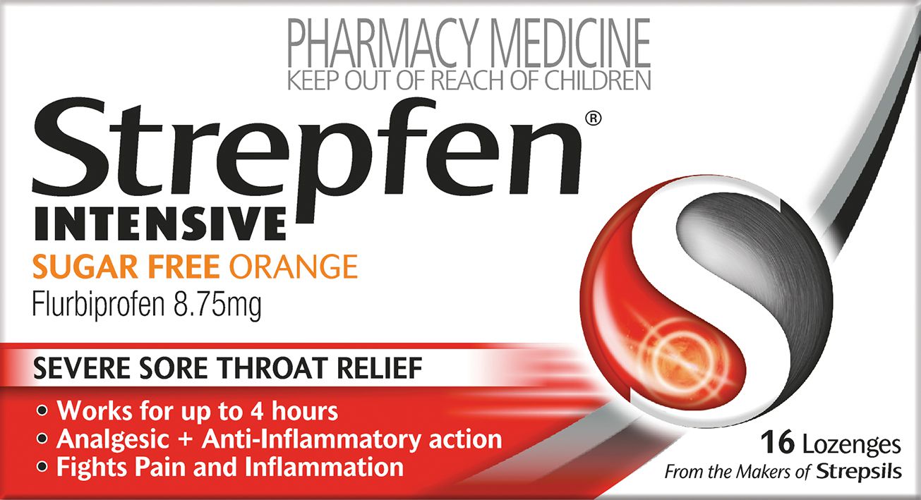 Strepfen Intensive Orange Lozenges 16s