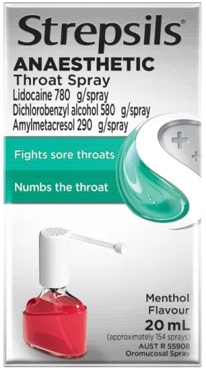 Strepsils Plus Anaesthetic Throat Spray 20ml
